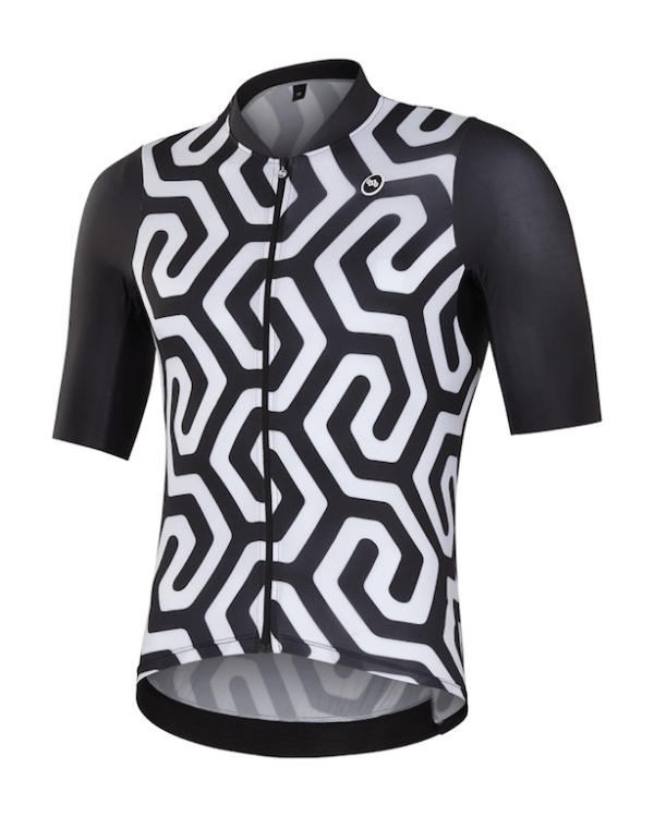 MB Wear Maglia Liberty Uomo Black and White